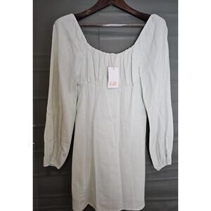 NWT GB Dress Green Womens Size S Long Sleeve